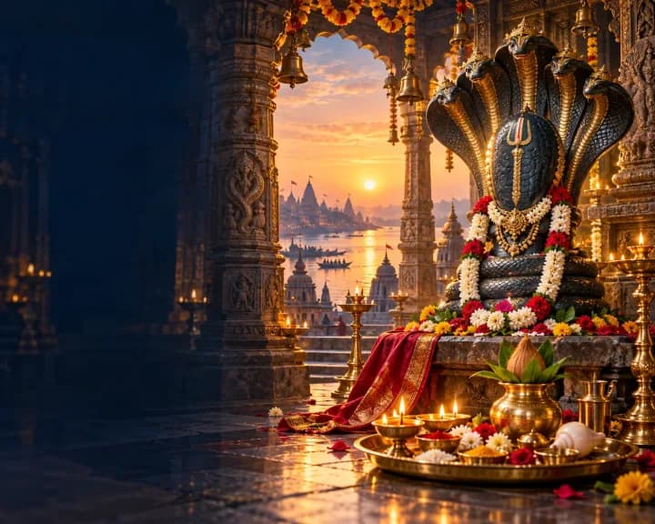Kaal Sarp Dosh Shanti Puja at Shri Nagvasuki Temple, Prayagraj