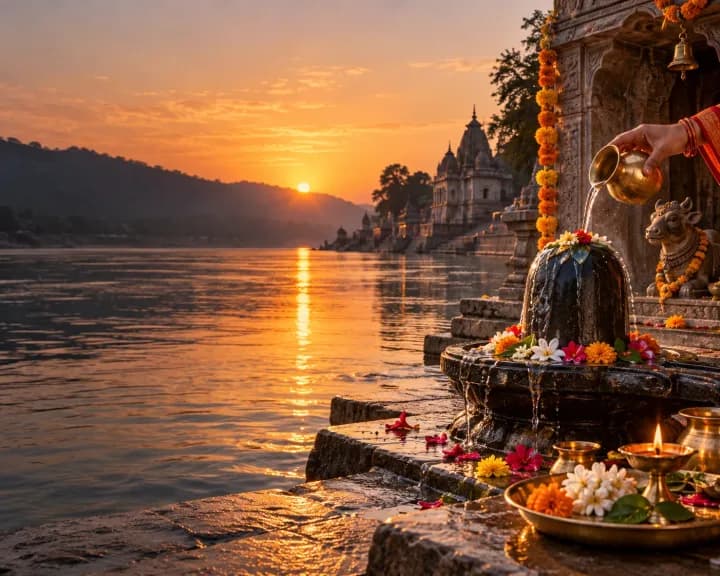 Narmada Maiya Abhishek Puja