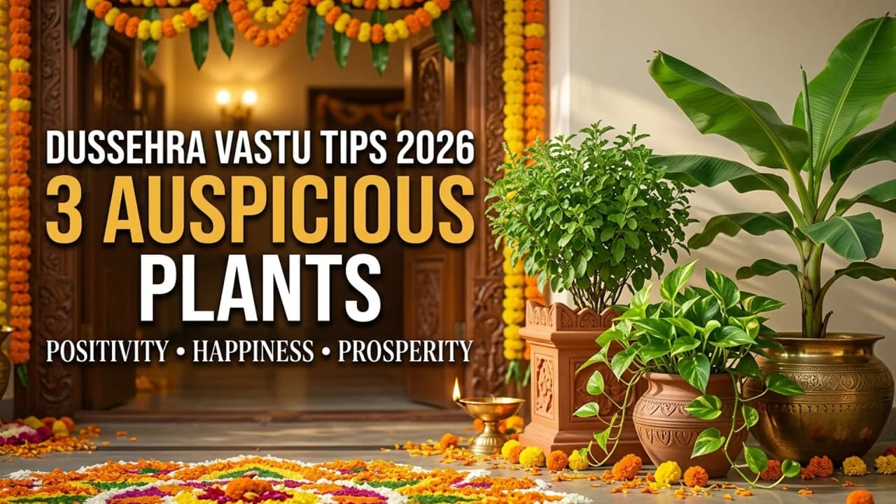 Dussehra Vastu Tips 2026: 3 Auspicious Plants to Bring Positivity, Happiness and Prosperity into Your Home