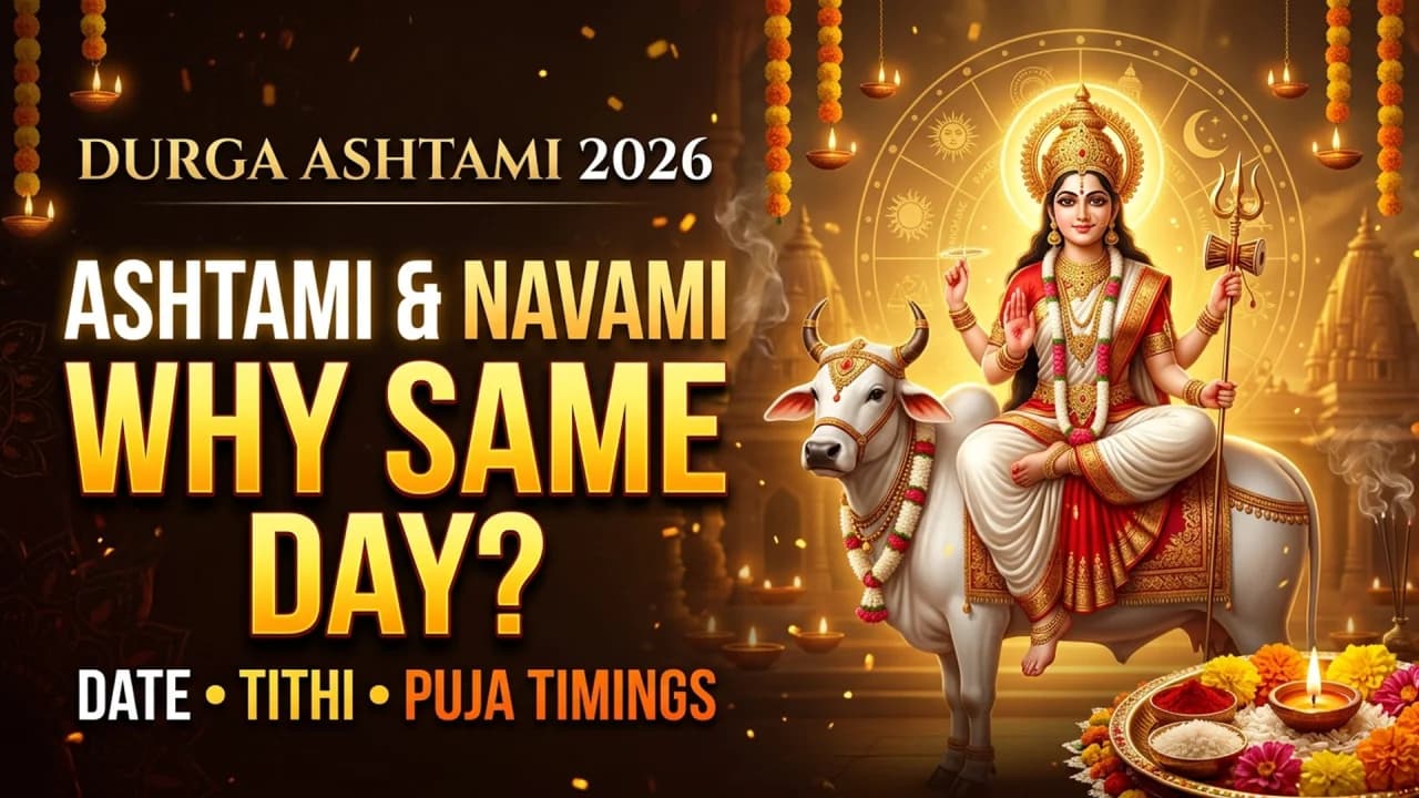 Durga Ashtami 2026: Why Ashtami and Navami Fall on the Same Day