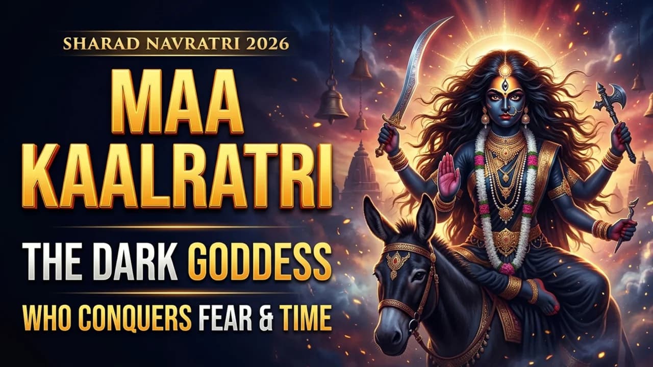 Kaalratri in Sharad Navratri 2026: The Dark Goddess Who Conquers Fear and Time