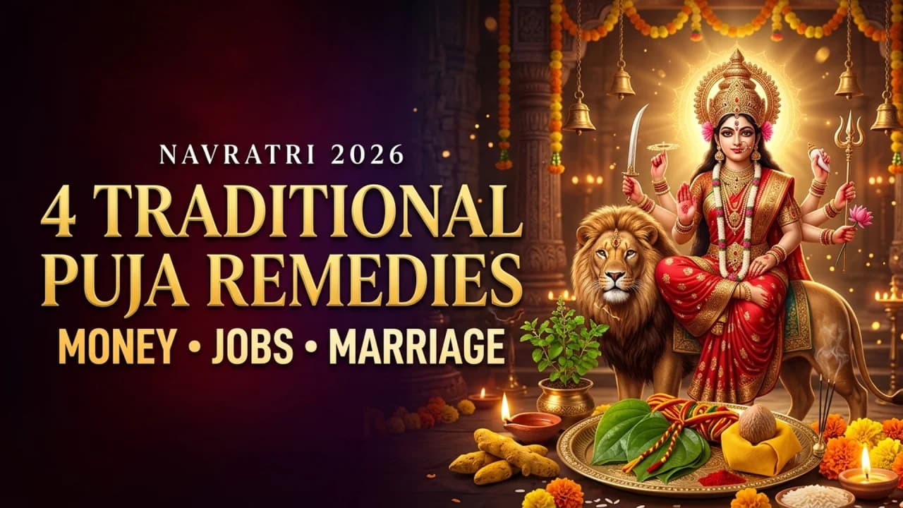 Navratri 2026 Remedies: Traditional Puja Rituals for Money, Jobs and Marriage