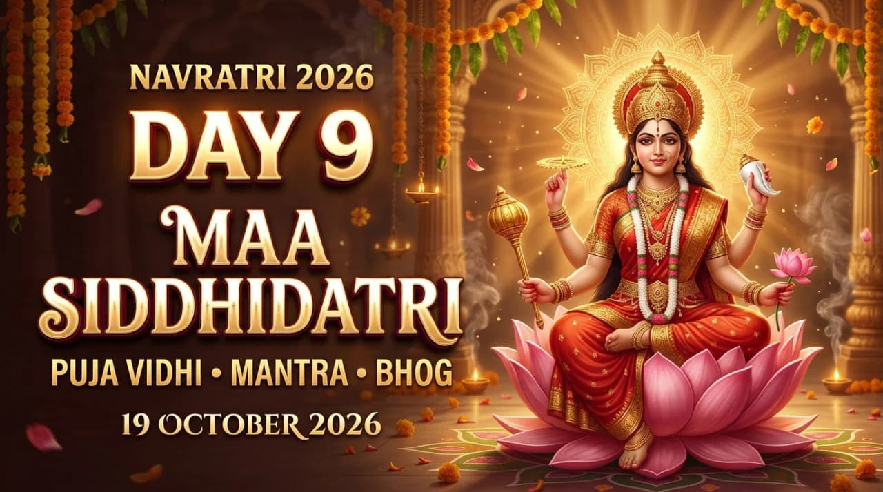 Navratri Day 9 2026: Maa Siddhidatri Puja Vidhi, Mantra, Bhog, Colour and Significance