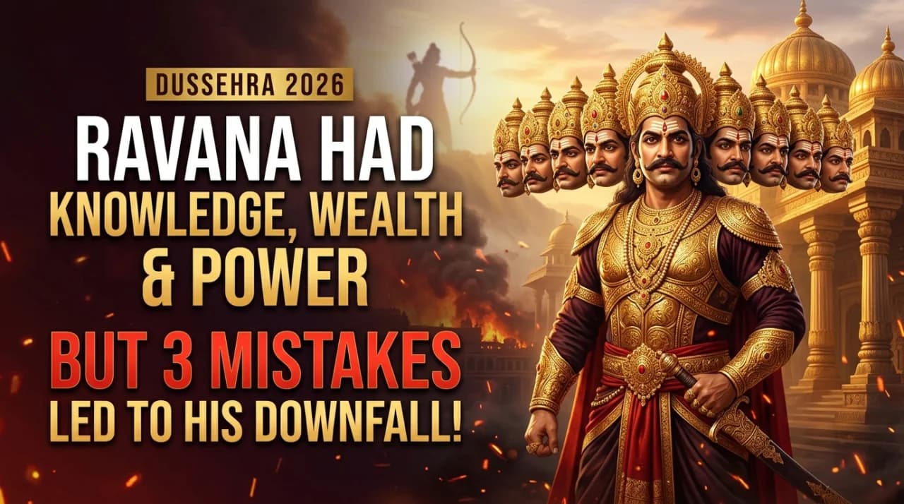 Dussehra 2026: Ravana Had Knowledge, Wealth and Power, Yet These 3 Mistakes Led to His Downfall