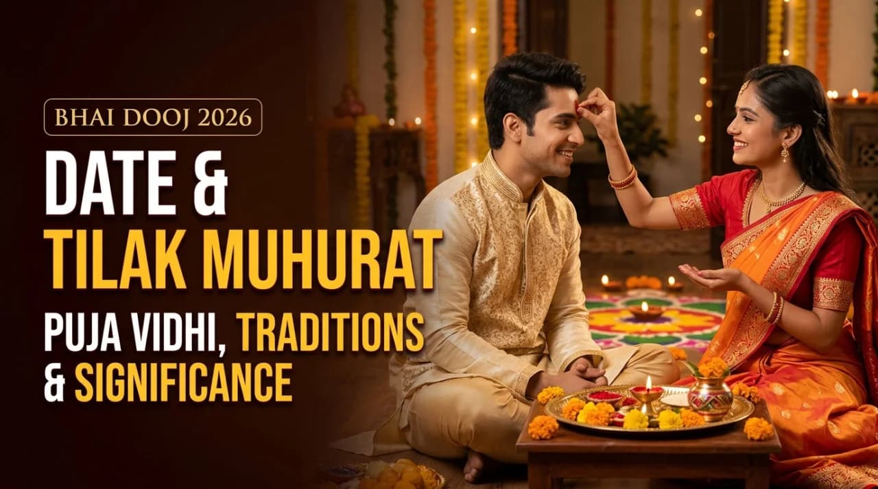 Bhai Dooj 2026: Date, Tilak Muhurat, Puja Vidhi, Traditions and Significance