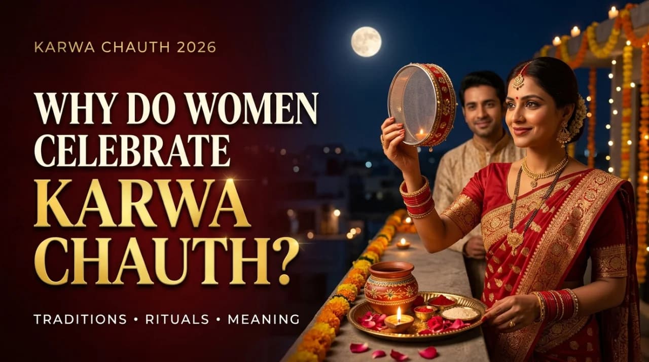 Karwa Chauth 2026: Why Do Women Celebrate Karwa Chauth? Traditions, Rituals and Meaning