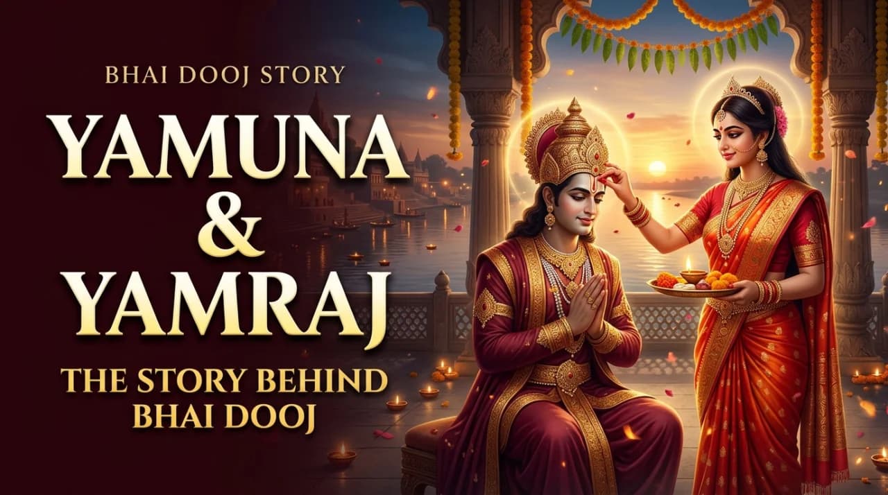 Bhai Dooj Story: How Yamuna’s Love for Yamraj Started a Beautiful Tradition