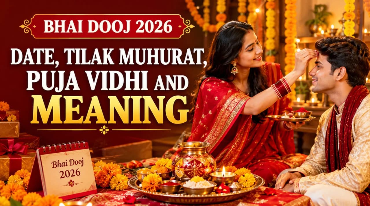 Bhai Dooj 2026: Date, Tilak Muhurat, Puja Vidhi and Meaning