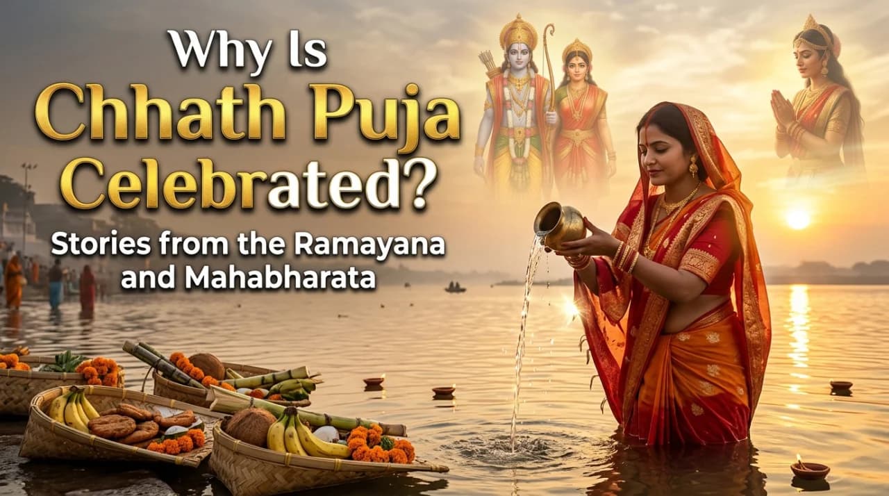 Why Is Chhath Puja Celebrated? Stories from the Ramayana and Mahabharata