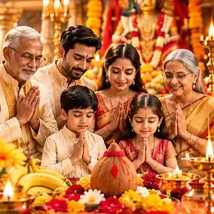 Joint Family Puja